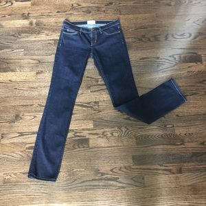 CURRENT/ELLIOT DARK SKINNY JEANS